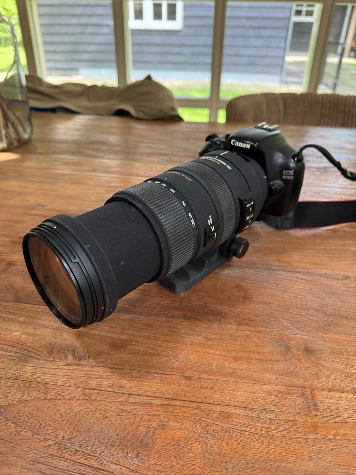 Sigma telelens 120-400mm F4.5-5.6 APO DG OS HSM voor Canon, Ophalen of Verzenden, Telelens
