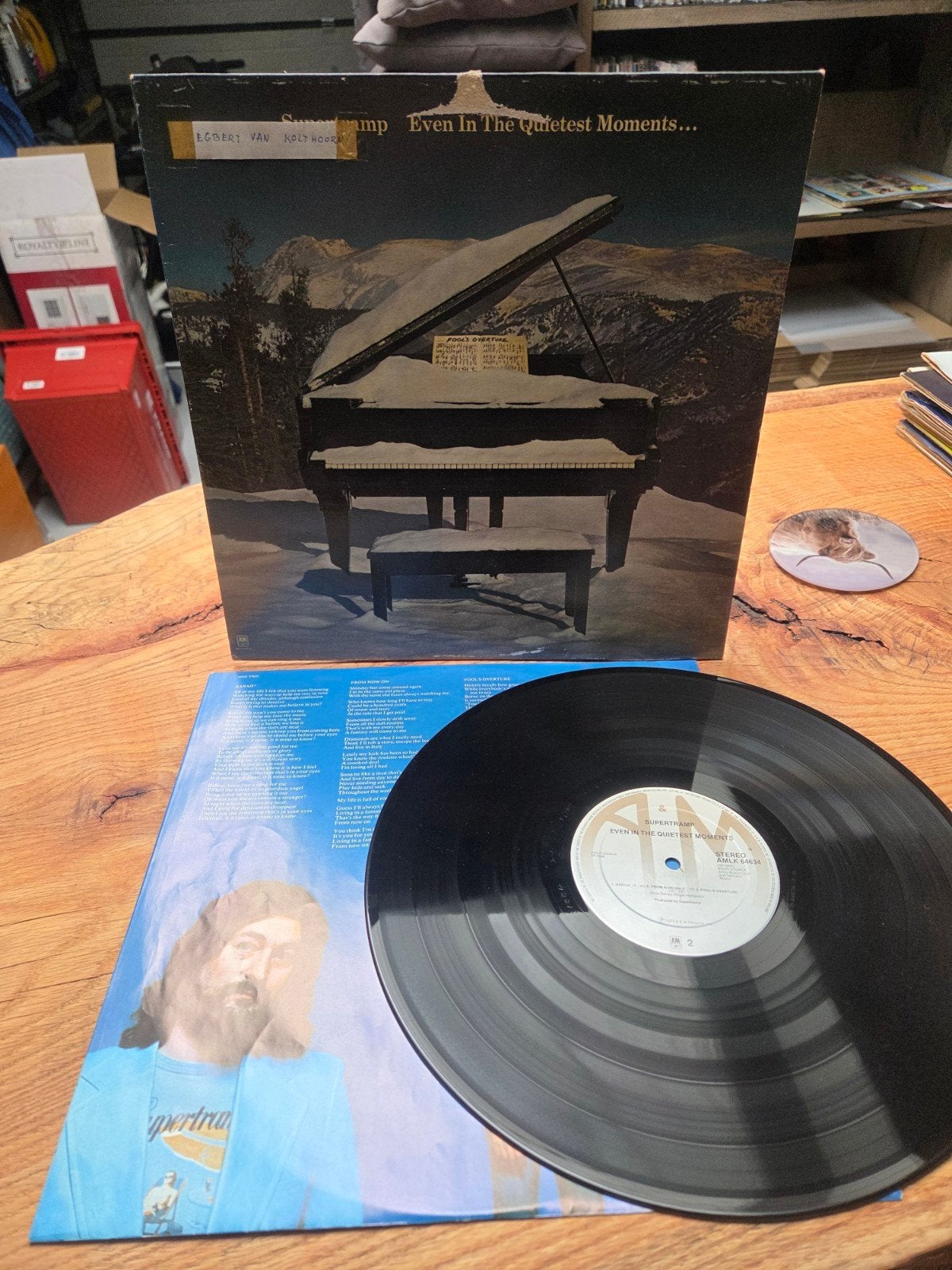 Supertramp - Even In The Quietest Moments... LP, Cd's en Dvd's, LP, Rock, Gebruikt, Ophalen of Verzenden