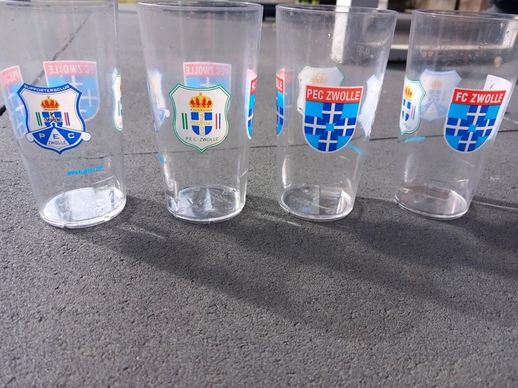 PEC statiegeldbekers supportersvereniging, Verzamelen, Glas en Borrelglaasjes, Ophalen of Verzenden, Overige typen