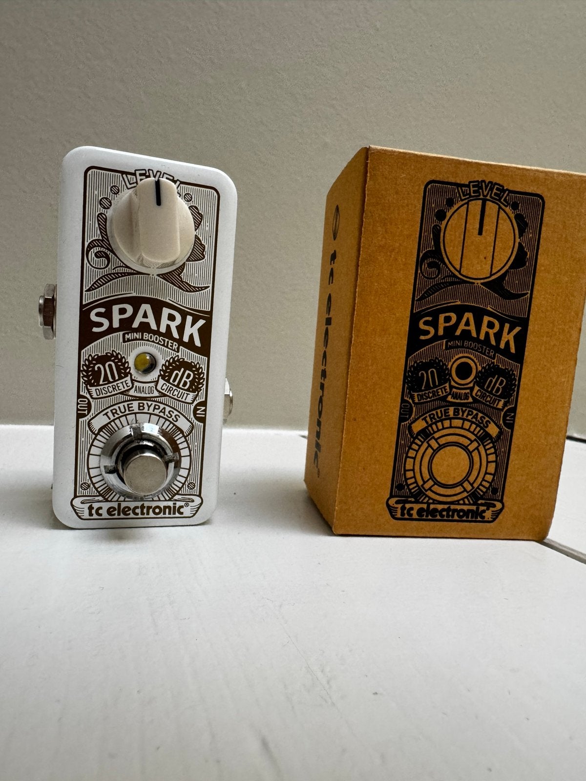 TC Electronic Spark Mini Booster Gitaareffectpedaal, Ophalen of Verzenden, Zo goed als nieuw, Overige typen