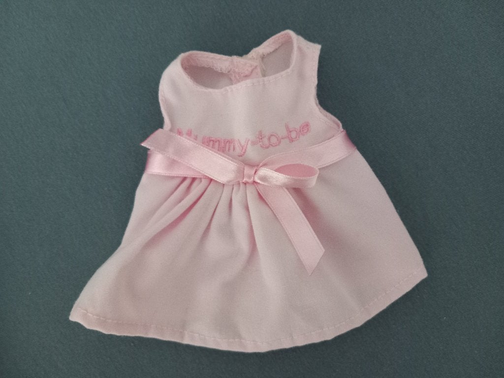 Vintage 4 poppen jurkjes., Ophalen, Zo goed als nieuw, Kleertjes