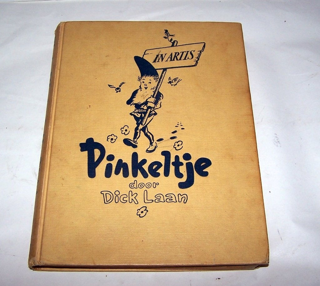 Pinkeltje in Artis-Dick Laan. 1e druk. Igs., Antiek en Kunst, Ophalen of Verzenden, Dick Laan