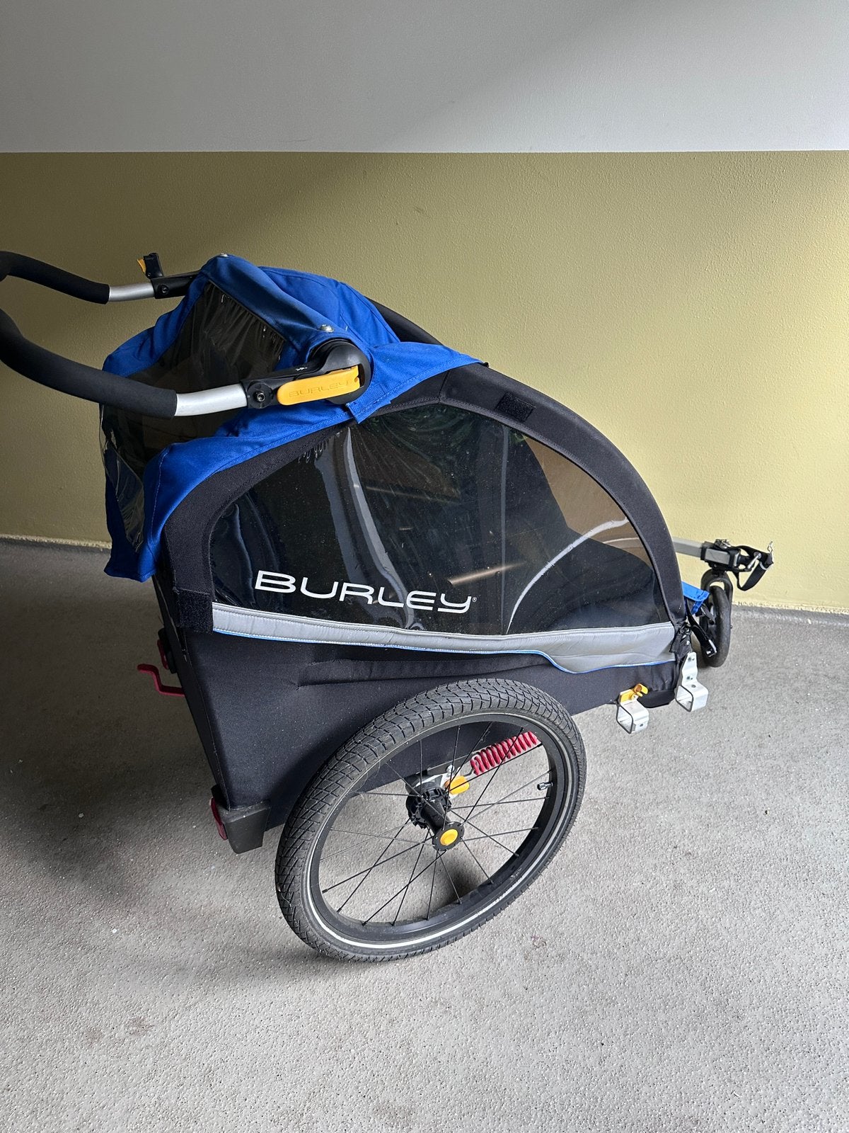 Burley Solo D’Lite fietskar / wandelwagen – compleet, Ophalen, Gebruikt, 1 kind, Overige merken
