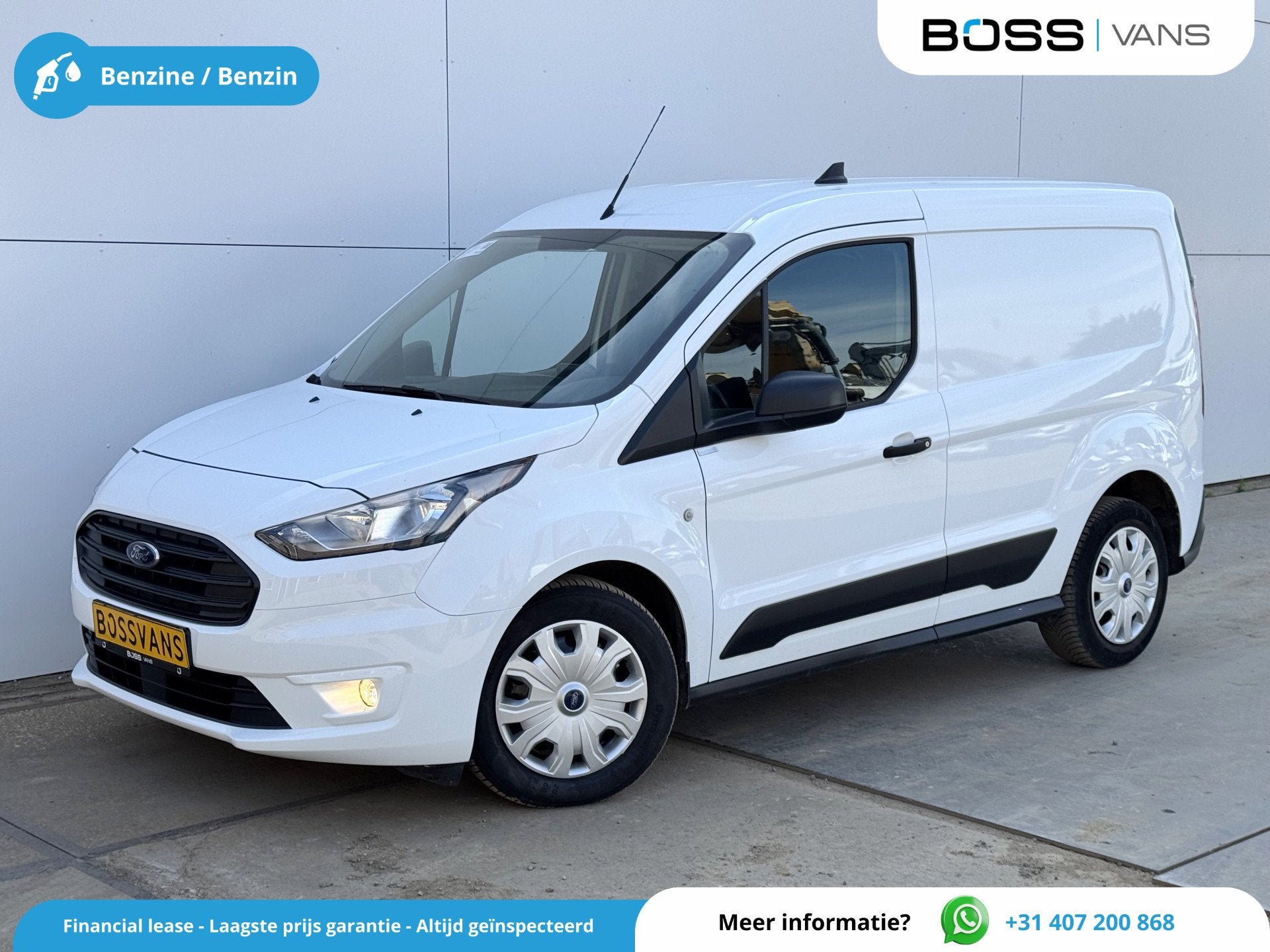 Ford Transit Connect 1.0 EcoBoost 100PK *Benzine* L1 SYNC Ai, Voorwielaandrijving, 101 pk, Gebruikt, Automatische klimaatregeling