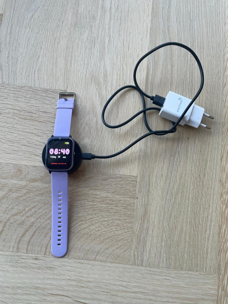 One2track NEXT kinderhorloge, Sieraden, Tassen en Uiterlijk, Horloges | Kinderen, Ophalen, Zo goed als nieuw, Paars, Meisje