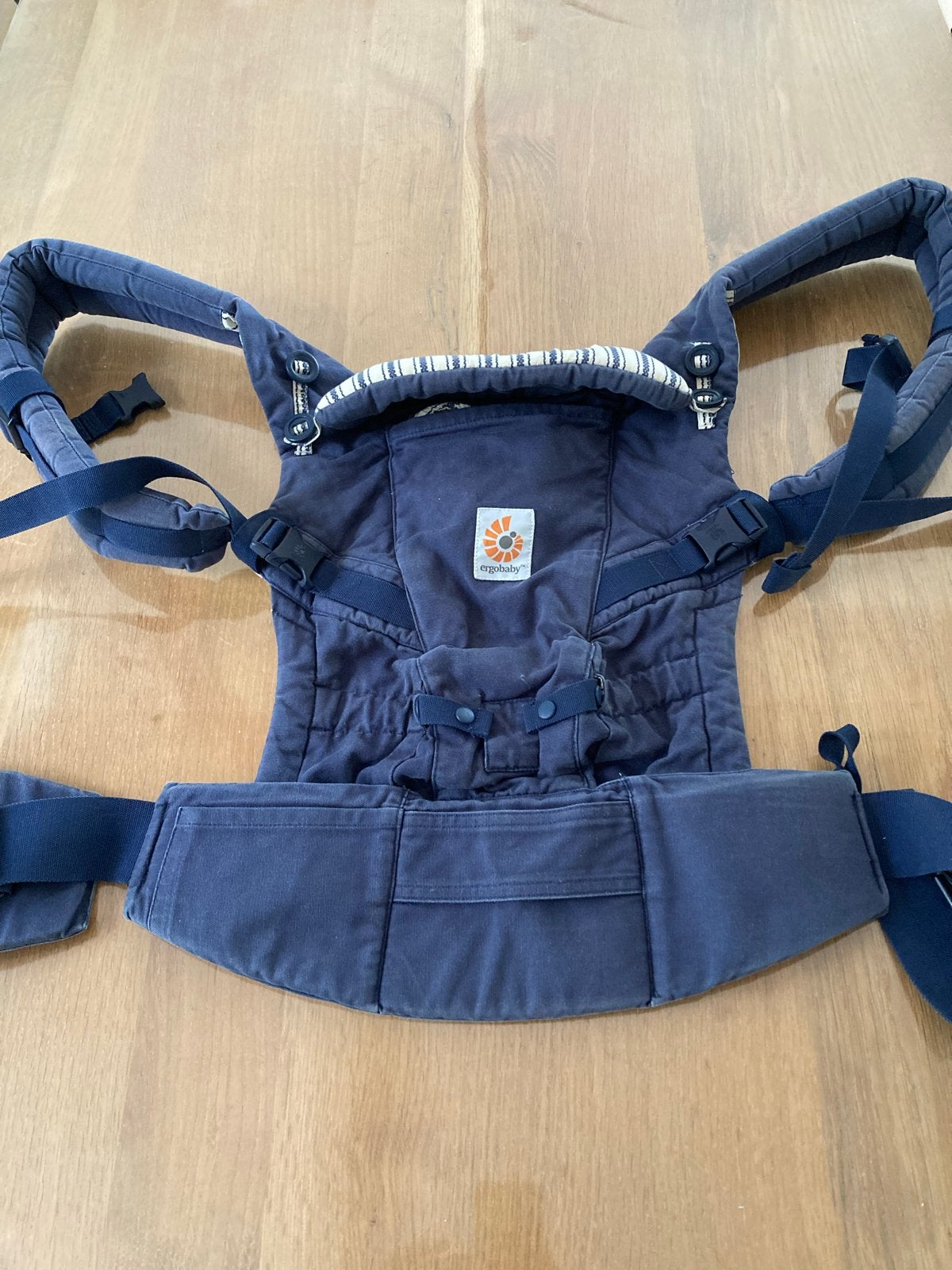 Ergobaby Adapt Draagzak - Admiral Blue, Overige merken, Gebruikt, Ophalen of Verzenden, Buik, Rug of Zij