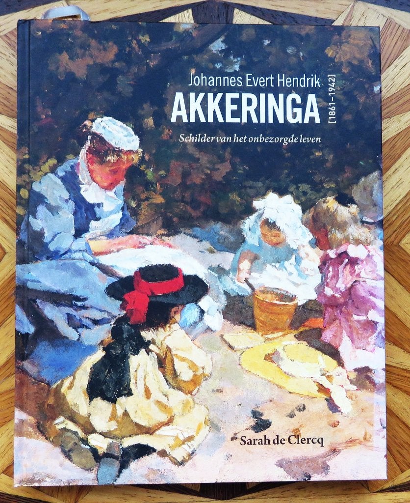Johannes Evert Hendrik AKKERINGA -  het onbezorgde leven, Ophalen of Verzenden, Zo goed als nieuw, Schilder- en Tekenkunst