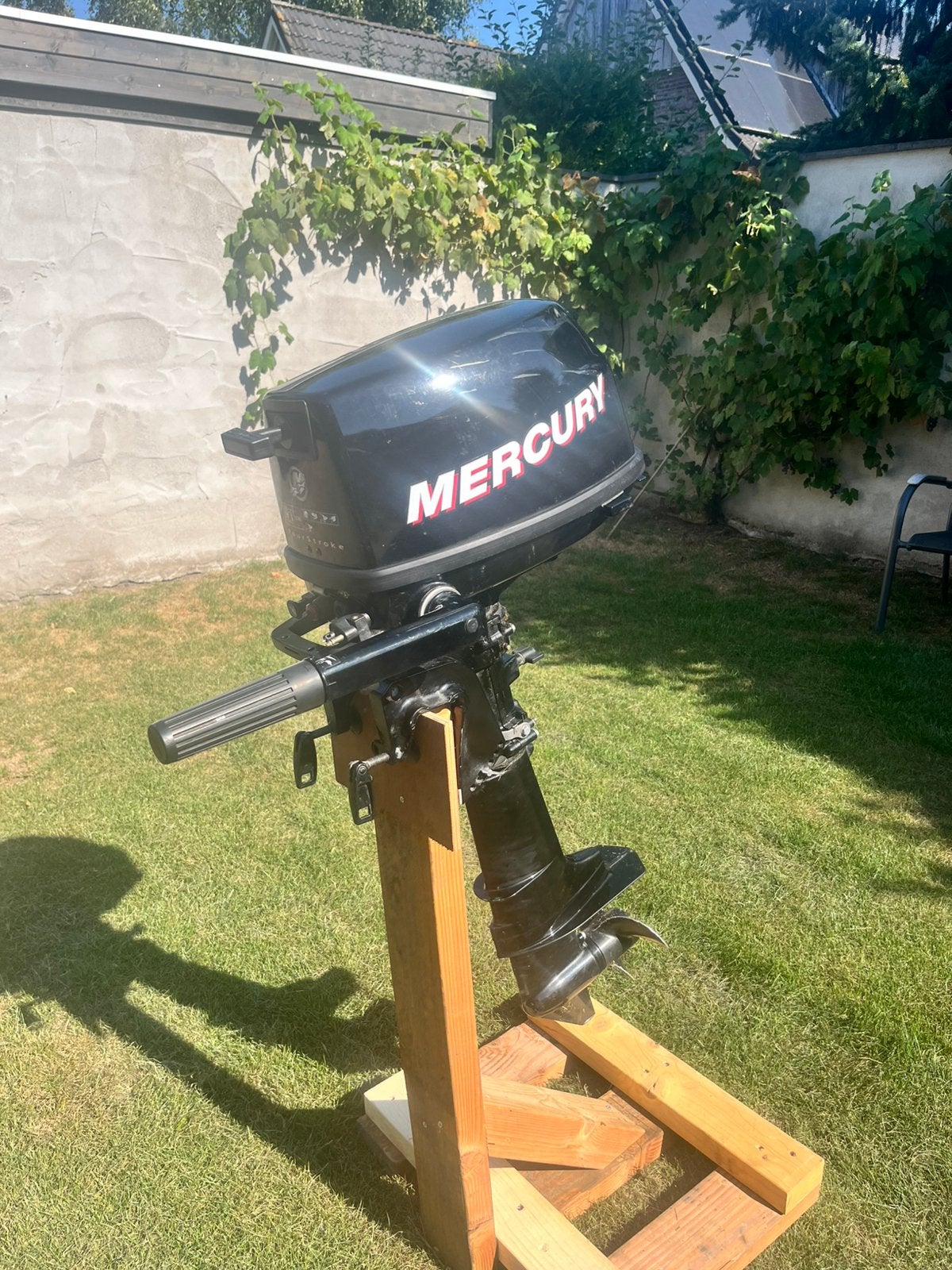 Mercury 5pk kortstaart 4t, Ophalen, Zo goed als nieuw, Motorboot