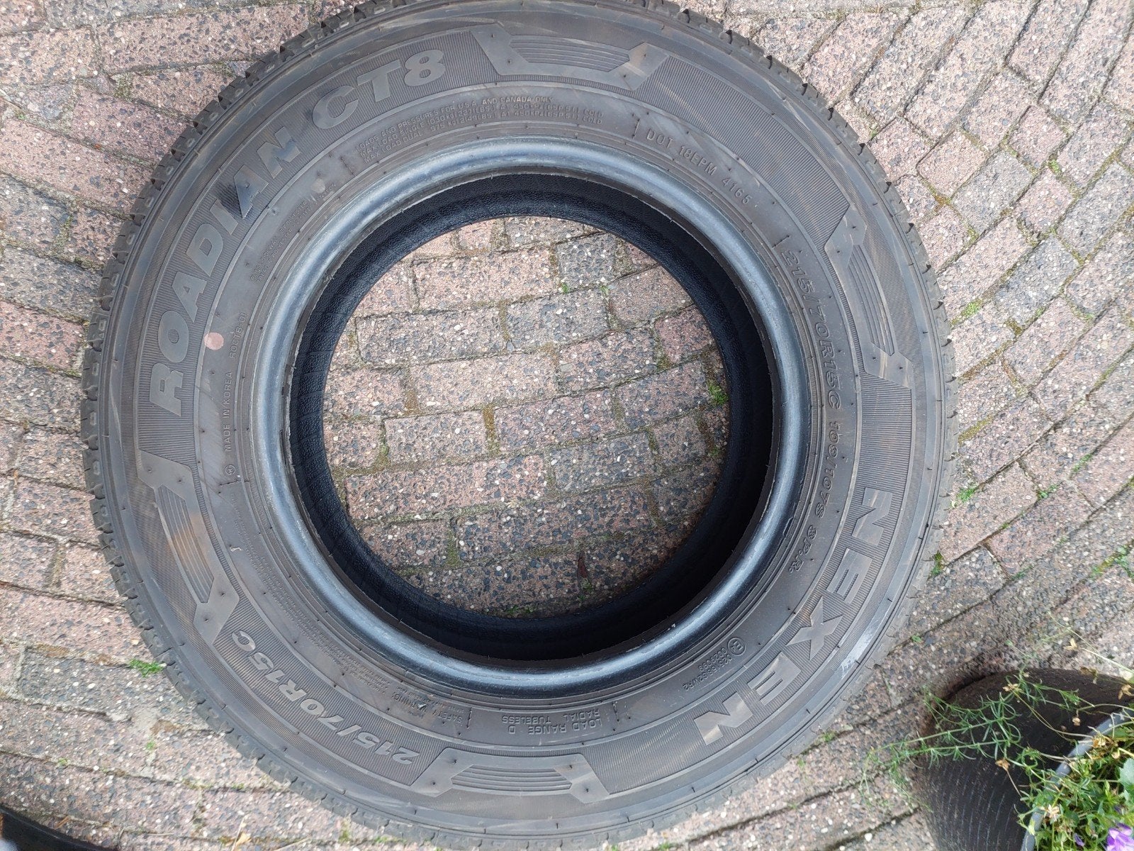 NEXEN ROADIAN CT8 215/70R15C Band, Auto-onderdelen, Banden en Velgen, Band(en), Zomerbanden, 15 inch, 215 mm, Bestelwagen, Gebruikt