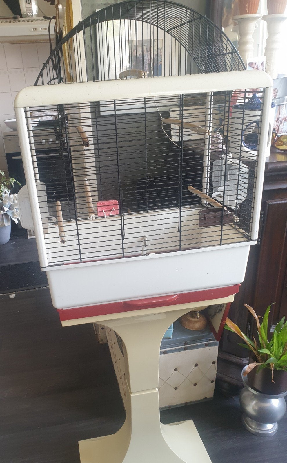 Vogel kooi, Dieren en Toebehoren, Vogels | Hokken en Kooien, Ophalen of Verzenden, Metaal, Vogelkooi