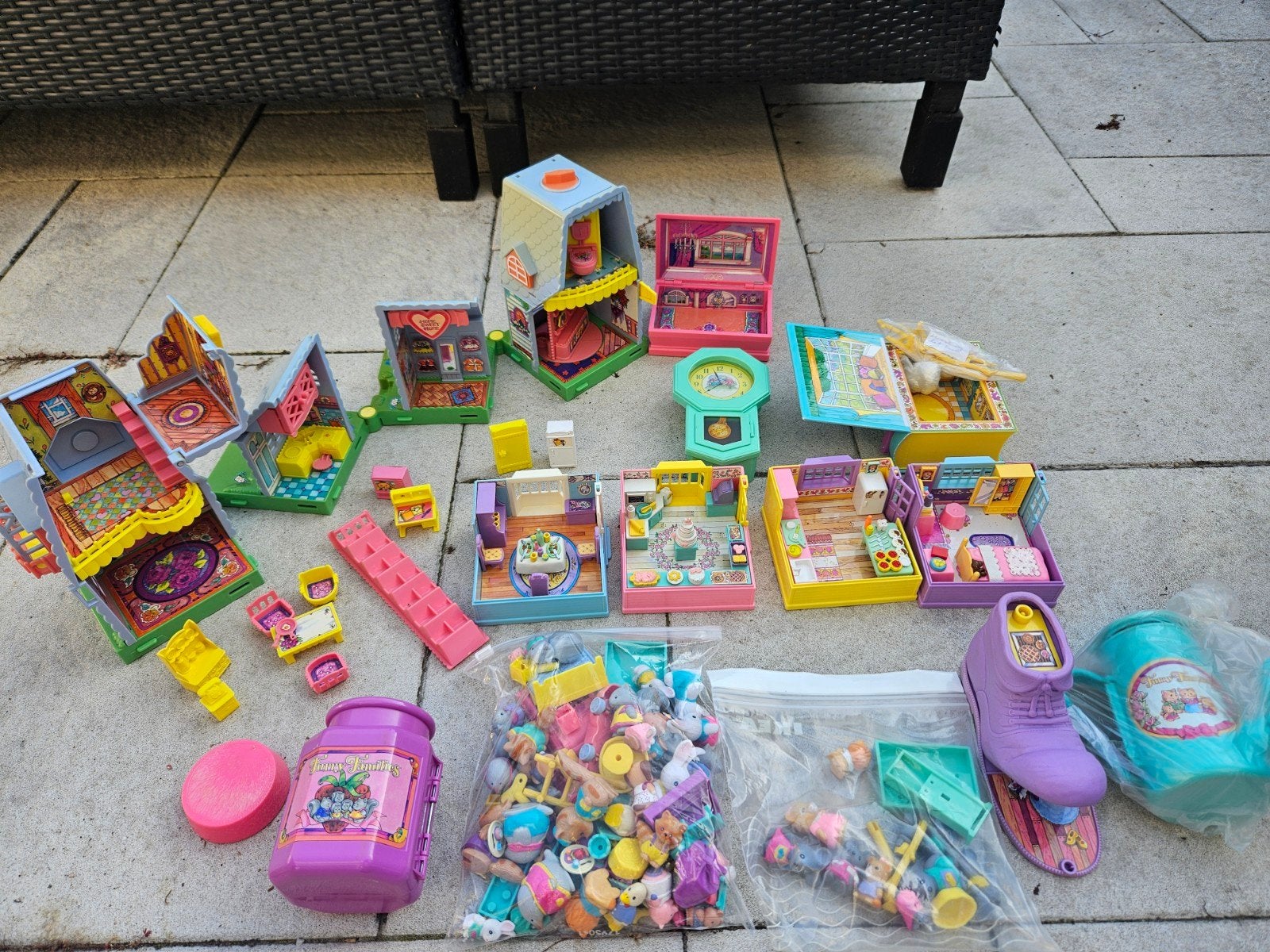 Huisjes en poppetjes van Furry Families, Ophalen of Verzenden, Gebruikt, Plastic