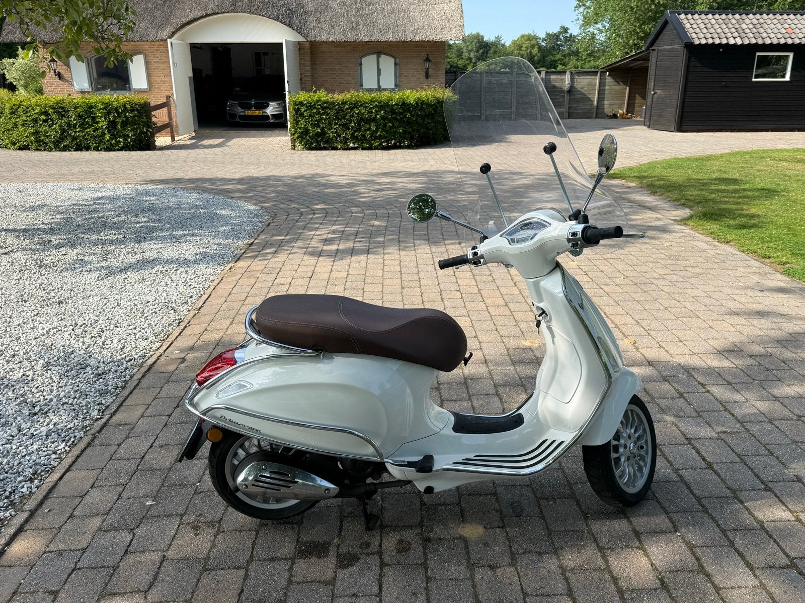 Vespa Primavera  snor - in prima staat, Fietsen en Brommers, Scooters | Vespa, Ophalen, Overige modellen, Zo goed als nieuw, Benzine