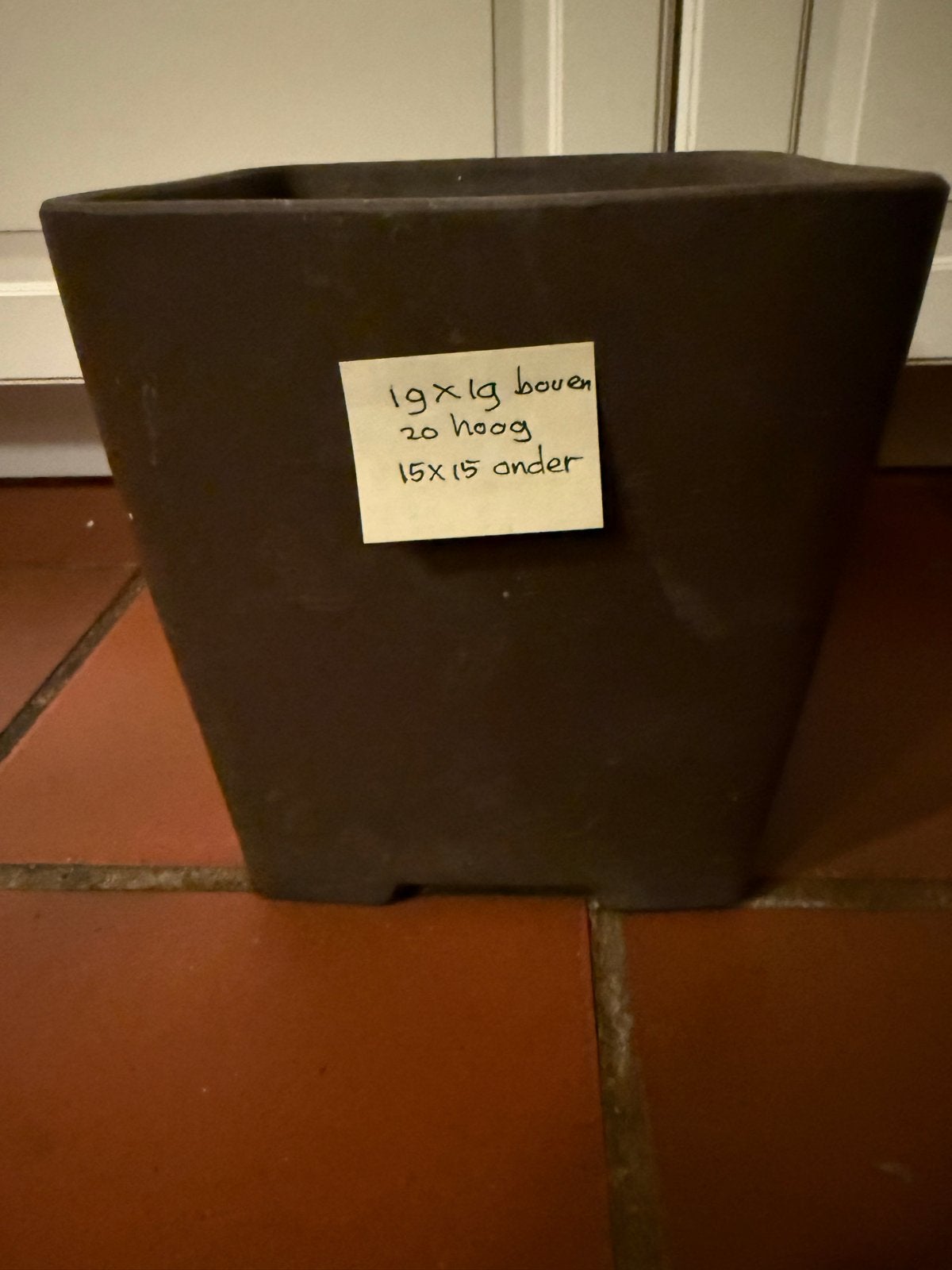 Bonsaischaal en bonsaipot te koop, Tuin en Terras, Ophalen, Steen, Gebruikt, Minder dan 30 cm