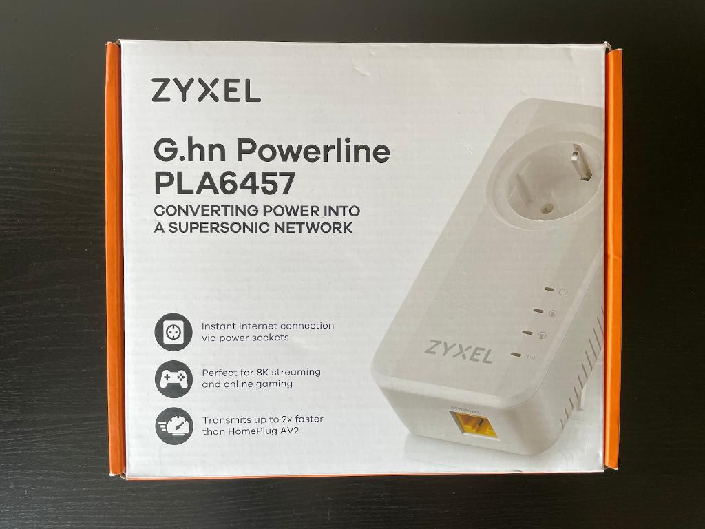 Zyxel PLA6457 Powerline set – G.hn wave 2 (nieuw in doos), Computers en Software, Ophalen of Verzenden, Nieuw, Zyxel