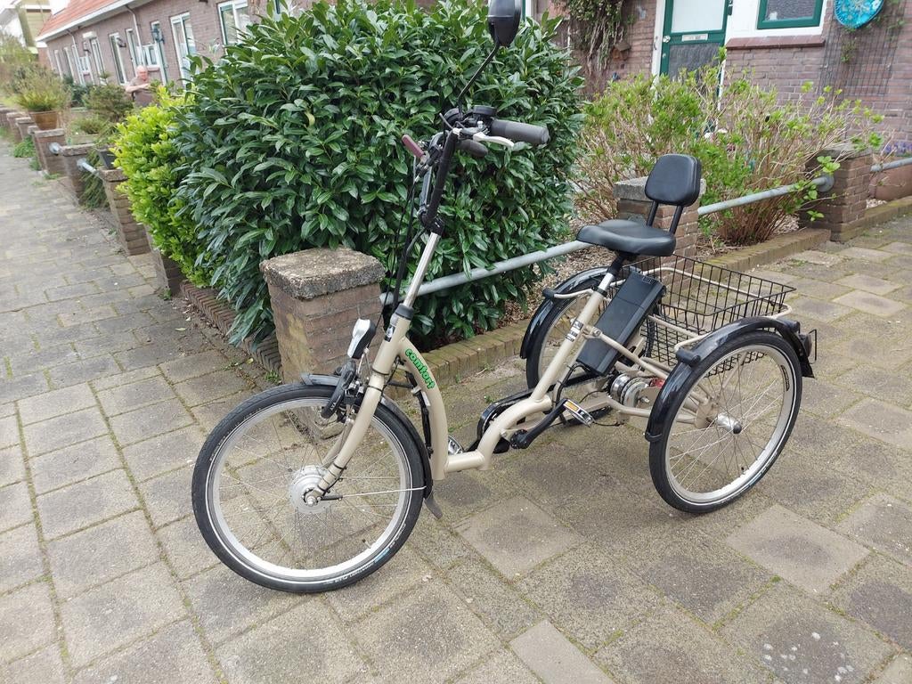 Elektrische driewieler - Comfort z.g.a.n., Fietsen en Brommers, Ophalen, Zo goed als nieuw