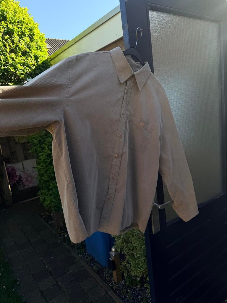 PME Legend Corduroy Overhemd XXXL - Zo goed als nieuw, Kleding | Heren, Overhemden, Ophalen of Verzenden, Zo goed als nieuw, Beige