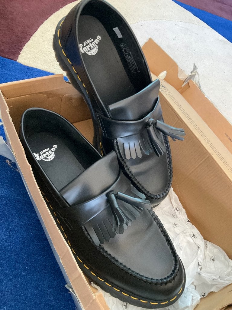 Dr. Martens Adrian loafers, Loafers, Zwart, Nieuw, Ophalen of Verzenden