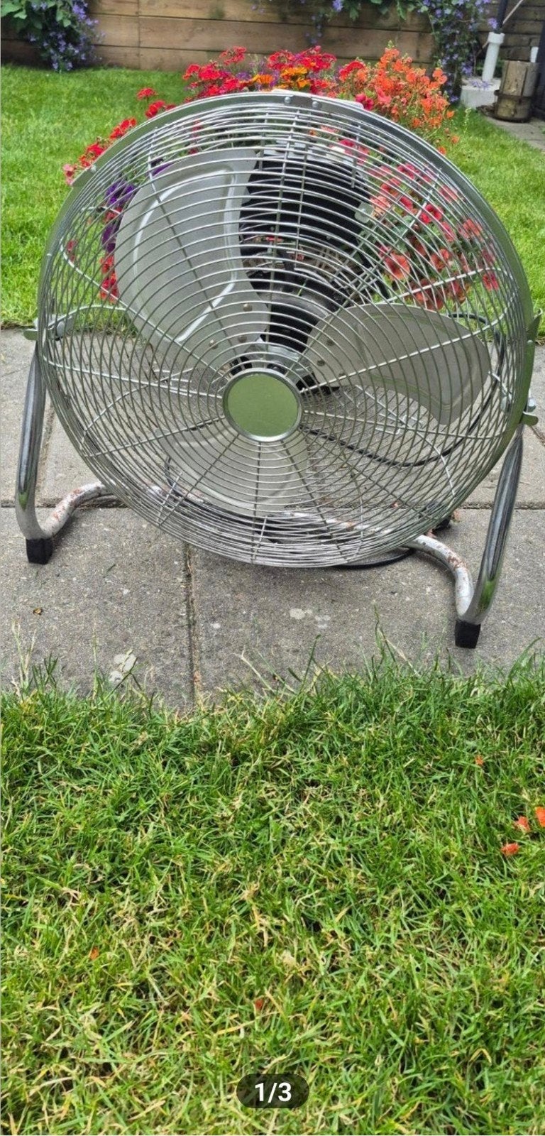 Sencys Vloerventilator FE-45 - Krachtige Ventilatie, Ophalen