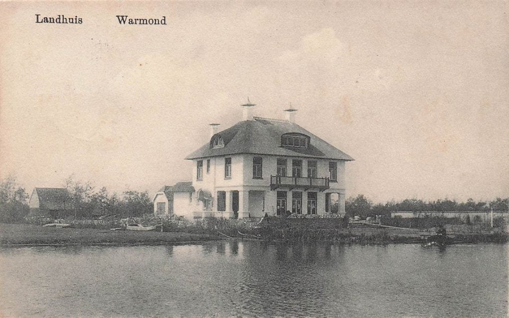 703-363-023 Landhuis Warmond, Verzenden, Voor 1920, Zuid-Holland