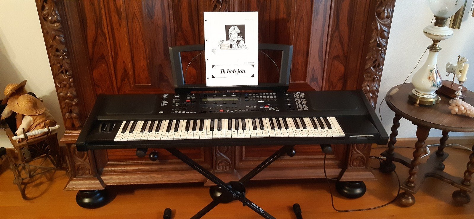 prachtig prof. Solton keyboard, Muziek en Instrumenten, Ophalen, Zo goed als nieuw, 61 toetsen, Overige merken