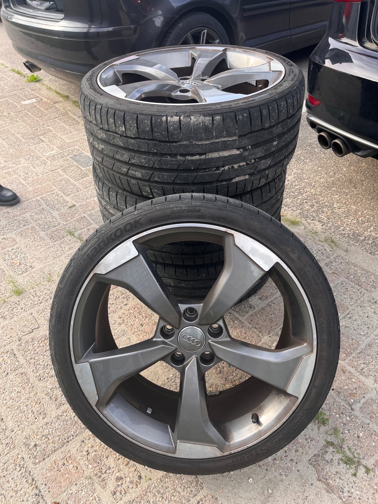 Audi RS3 Velgen 5x112 19 inch, Gebruikt, Velg(en), 235 mm, Personenwagen