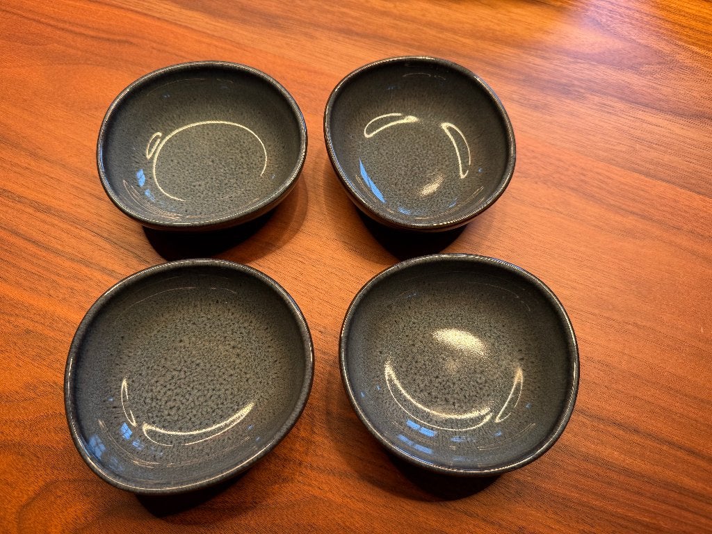 Villeroy & Boch Like: Lave. 4 dipschaaltjes., Villeroy & Boch, Ophalen of Verzenden, Zo goed als nieuw, Kom(men)
