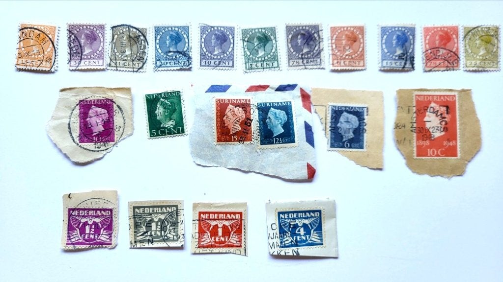 Postzegels Nederland Koningin Wilhelmina 1923 en nog, Ophalen of Verzenden