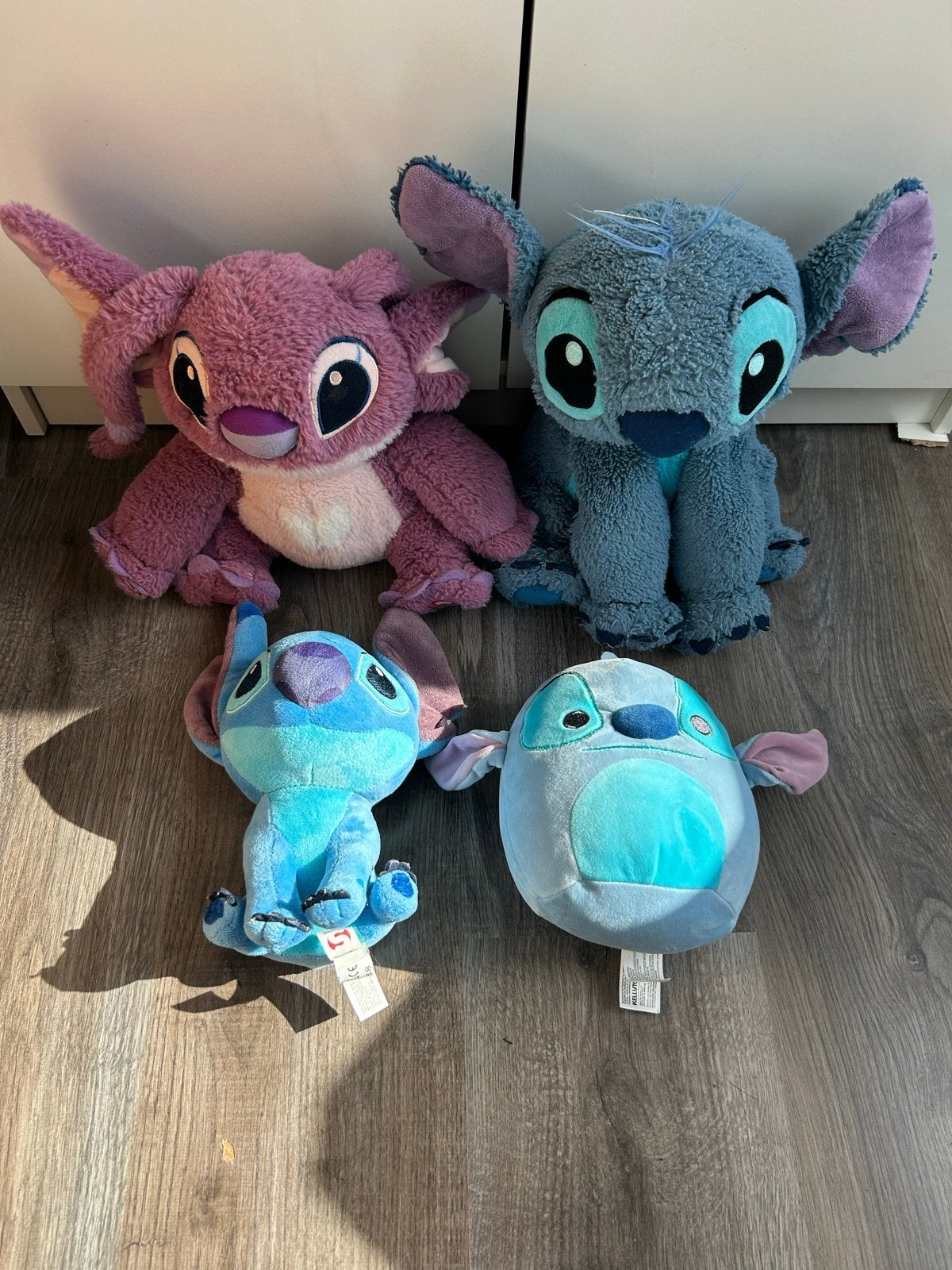 Stitch en Angel knuffels set - Disney Lilo & Stitch, Disney, Overige typen, Ophalen of Verzenden, Zo goed als nieuw