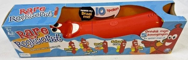 Rare Rookworst Spin Master Elektronisch Reactiespel nieuw