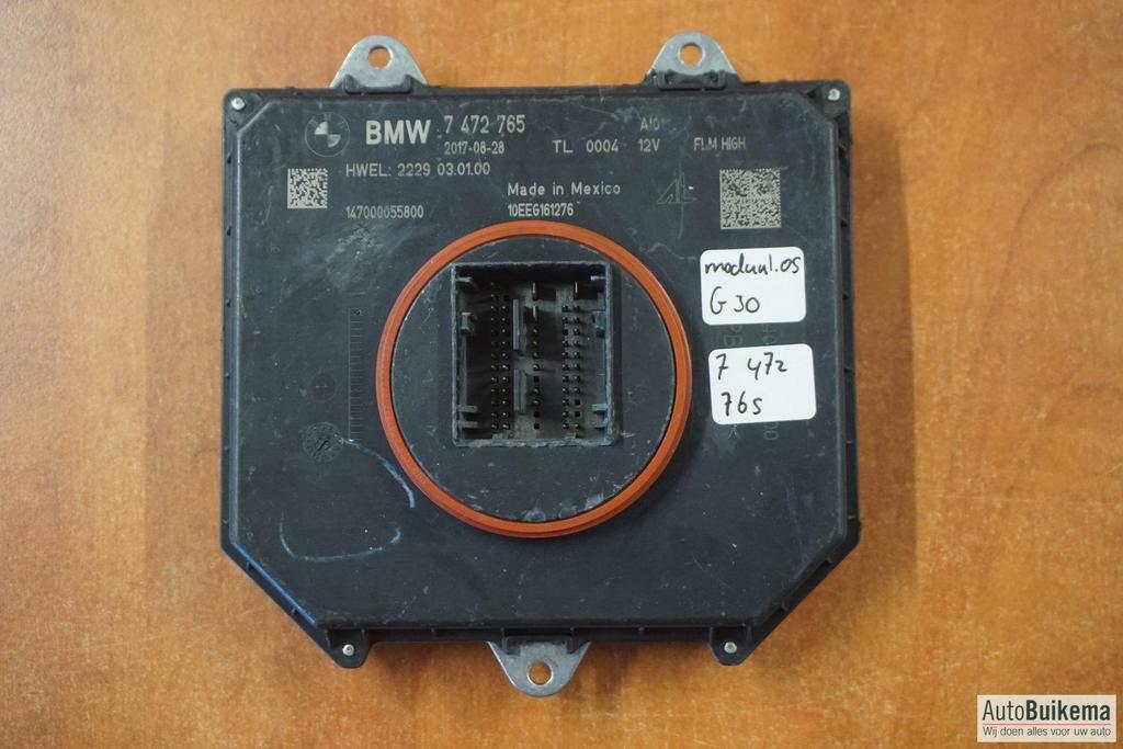 Origineel BMW 5 Serie G30 koplamp module Led, Gebruikt, -, -, Ophalen of Verzenden