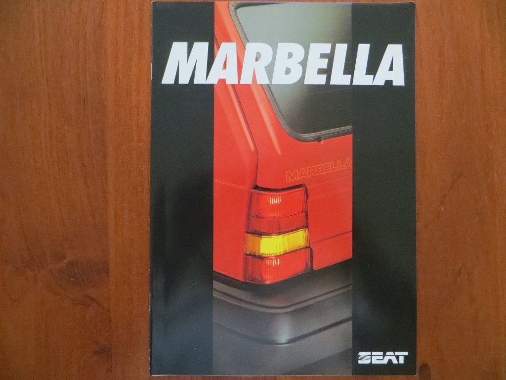 Seat Marbella (1992) + 1 bijlage, Ophalen of Verzenden, Nieuw, Overige merken