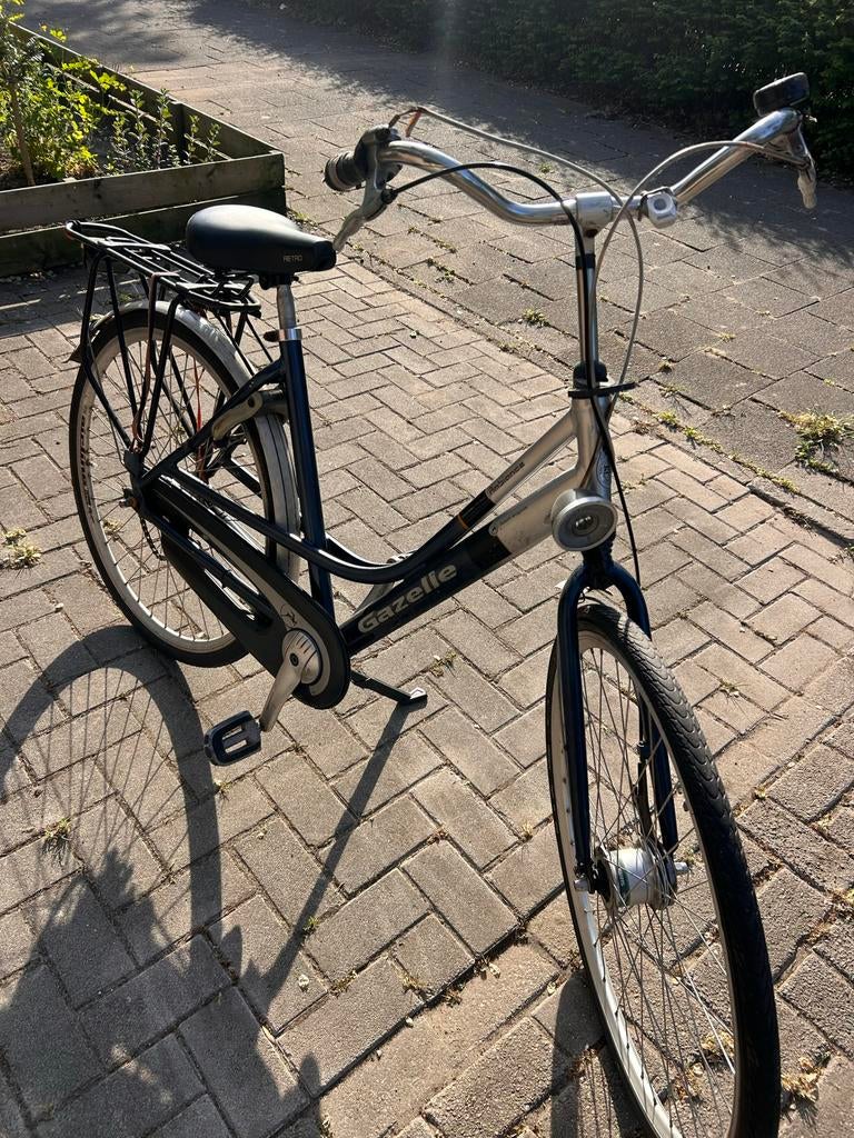 Gazelle damesfiets, Ophalen, Velgrem, Versnellingen, Gazelle