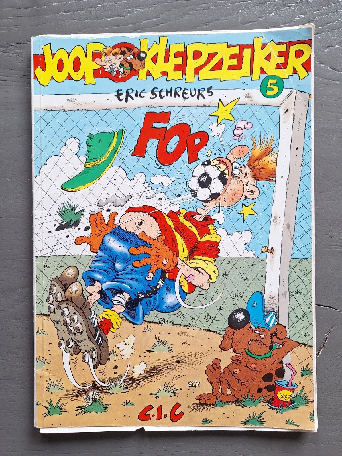 Joop Klepzeiker 5 - Eric Schreurs - Collectors Item, Eén stripboek, Ophalen of Verzenden, Gelezen, Eric Schreurs