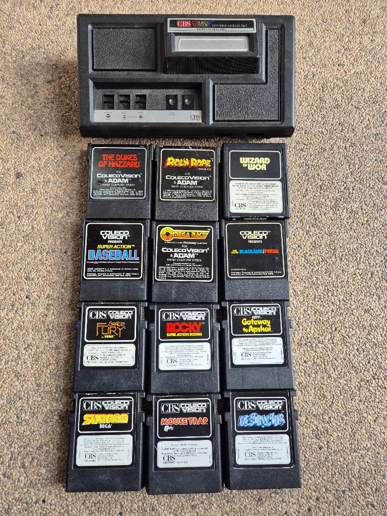 COLECOVISION CBS games, Spelcomputers en Games, Gebruikt, 1 speler, Racen en Vliegen, Ophalen of Verzenden