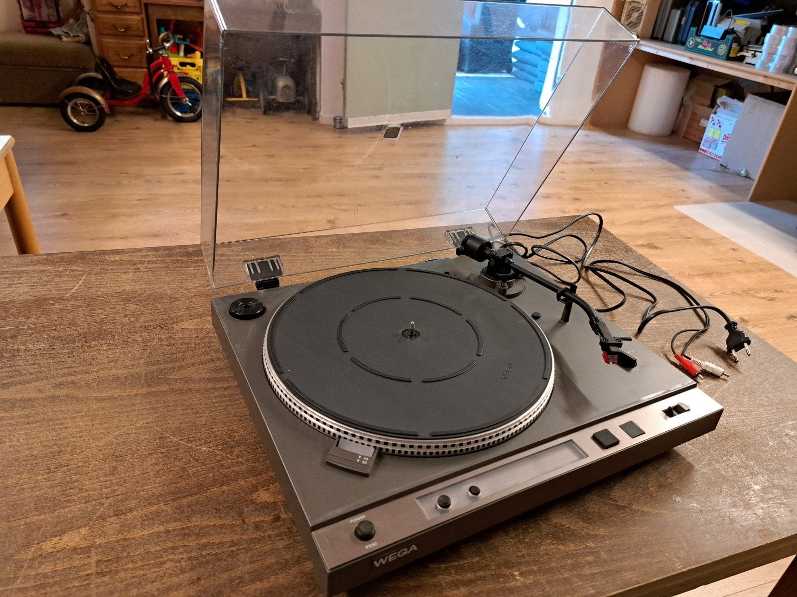 Wega P550 direct drive platenspeler., Ophalen, Zo goed als nieuw, Overige merken