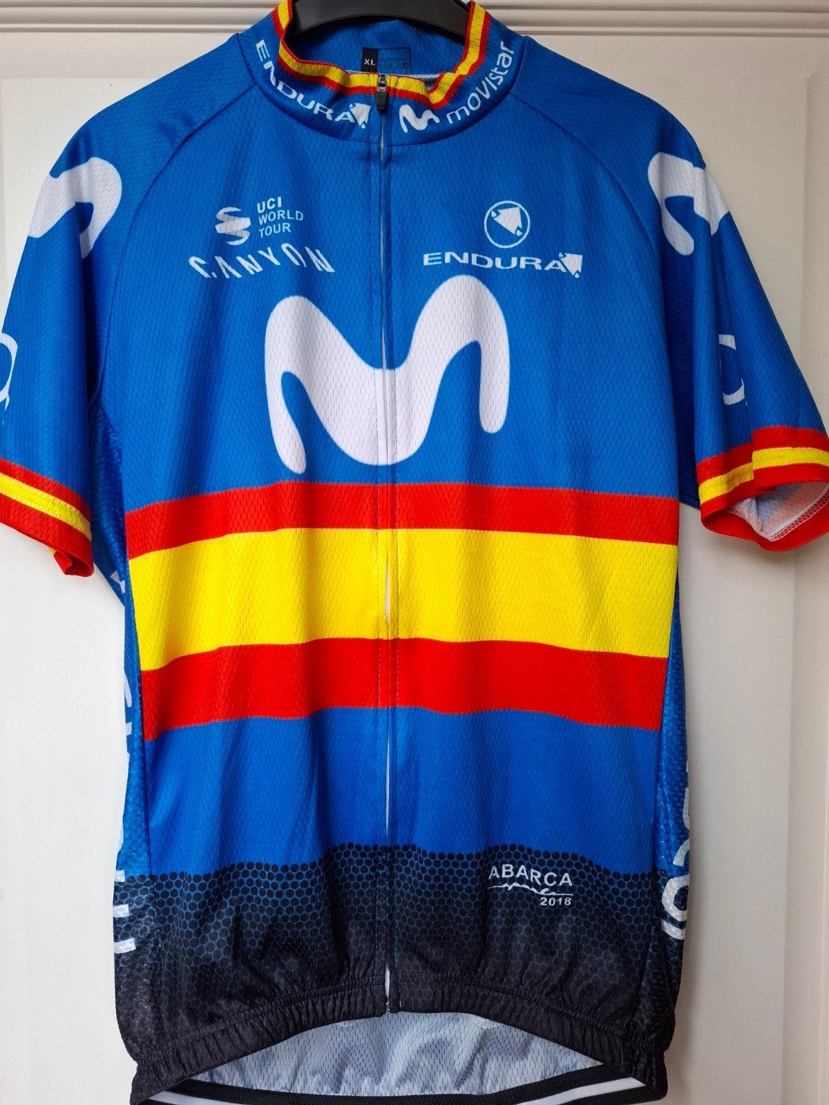 Wielrenshirt Movistar Team UCI World Tour maat XL, Ophalen of Verzenden, Zo goed als nieuw