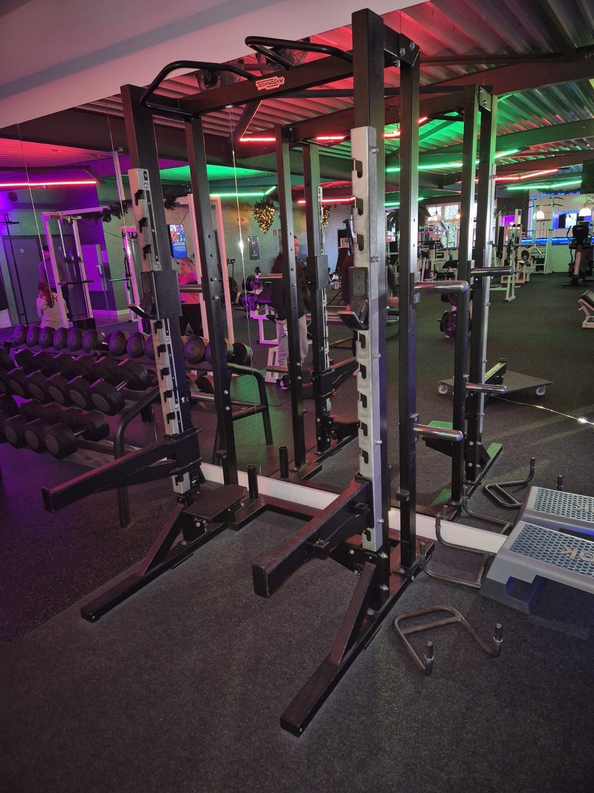 Technogym pure strenght squatrack, Ophalen, Zo goed als nieuw, Benen, Overige typen