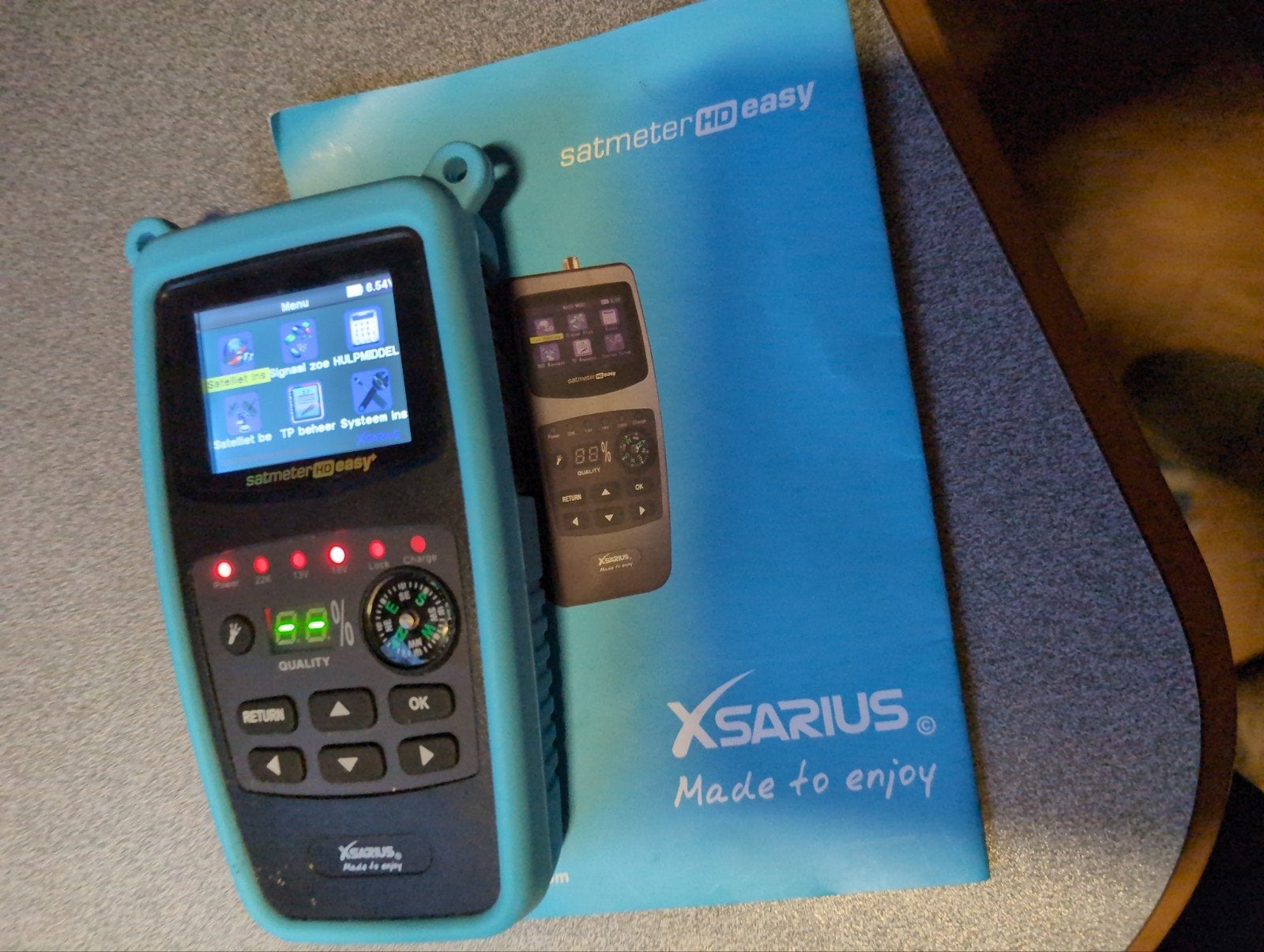 XSARIUS Satmeter HD Easy - Satellietmeter, Ophalen of Verzenden, Gebruikt, (Schotel)antenne, Overige merken