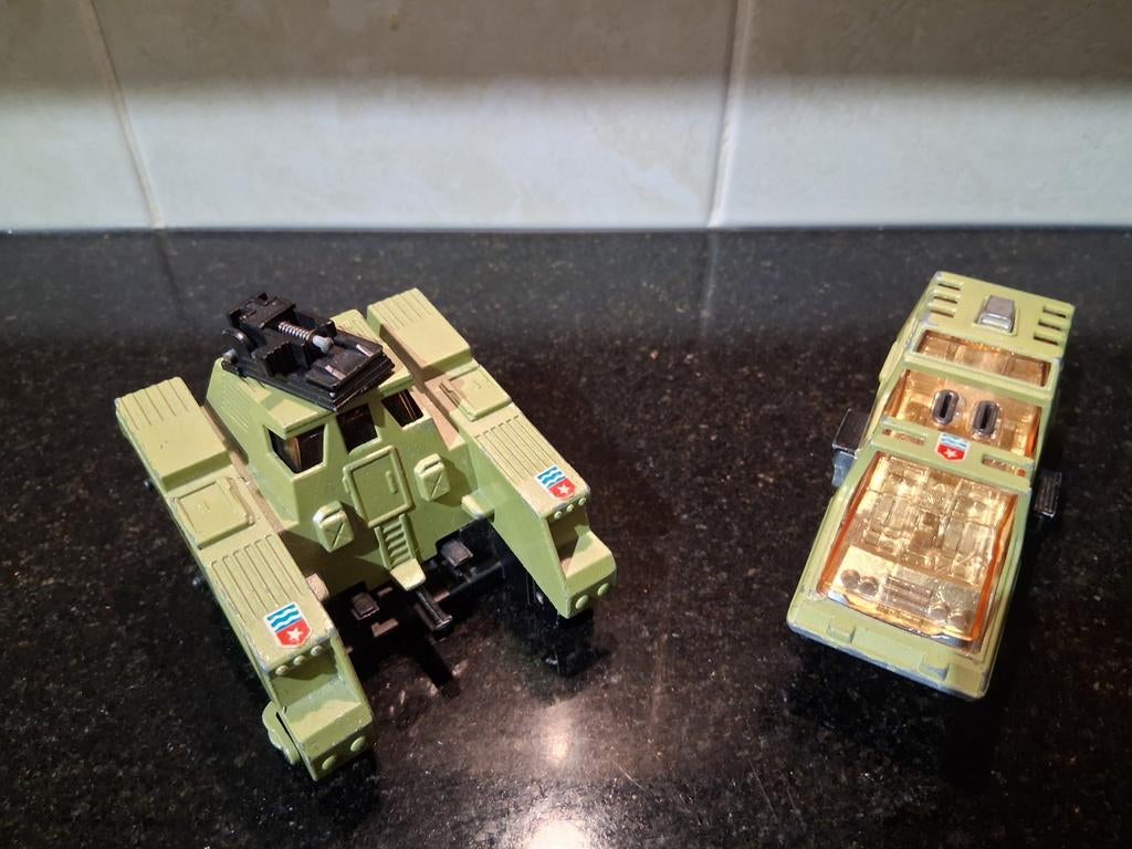 Vintage Matchbox.  Legervoertuigen, Ophalen of Verzenden, Gebruikt