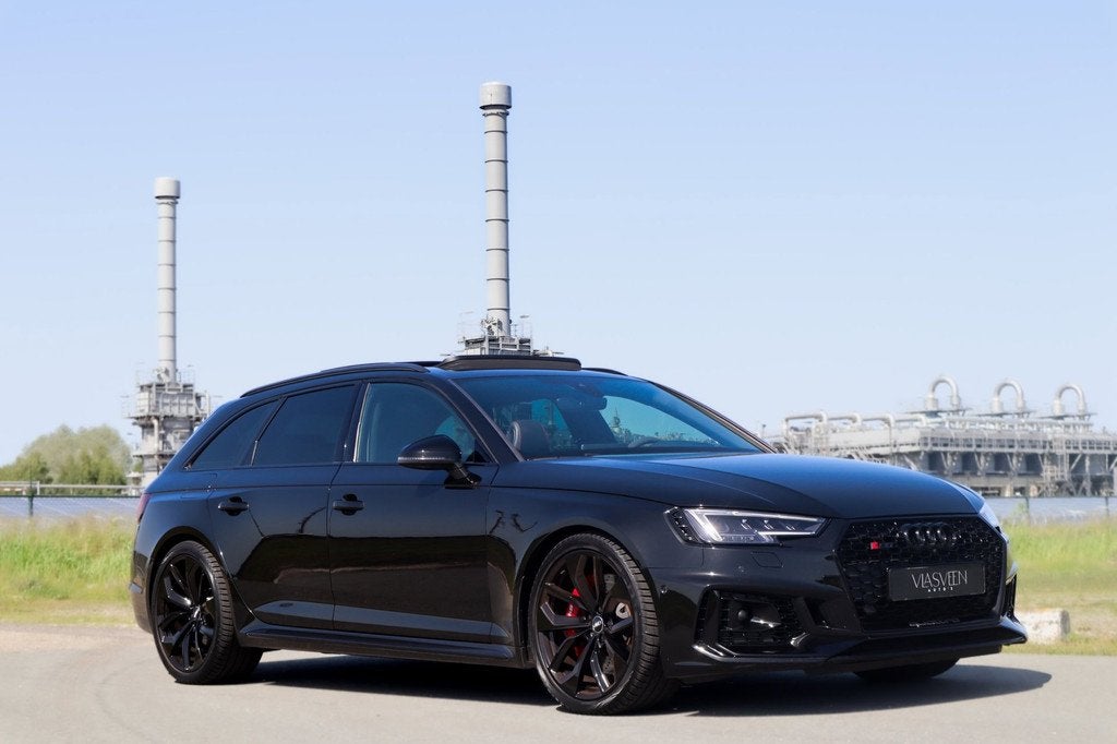 Audi A4 Avant 2.9 TFSI RS 4 quattro B&O Panodak, Auto's, Audi, Automaat, Gebruikt, Euro 6, Zwart