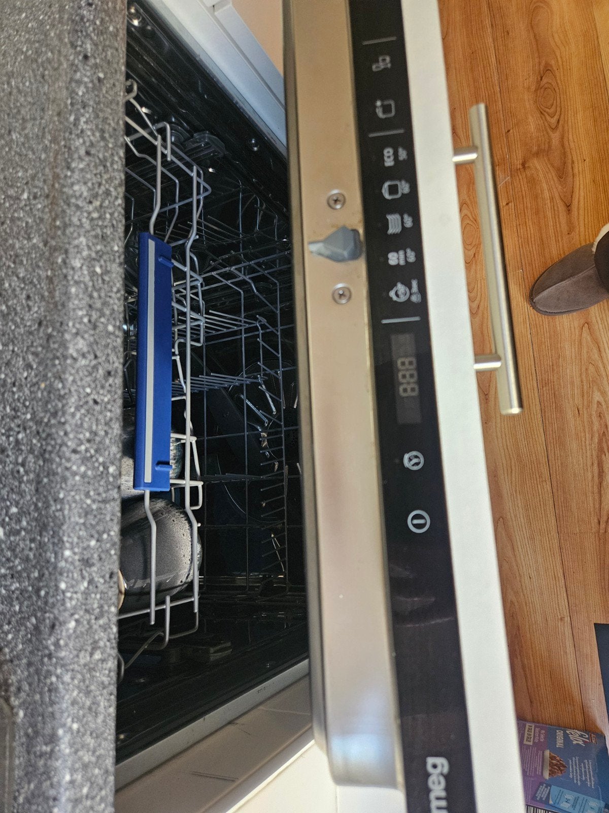 Smeg vaatwasser, Witgoed en Apparatuur, Vaatwasmachines, Ophalen, Minder dan 85 cm, Energieklasse A of zuiniger, Zo goed als nieuw