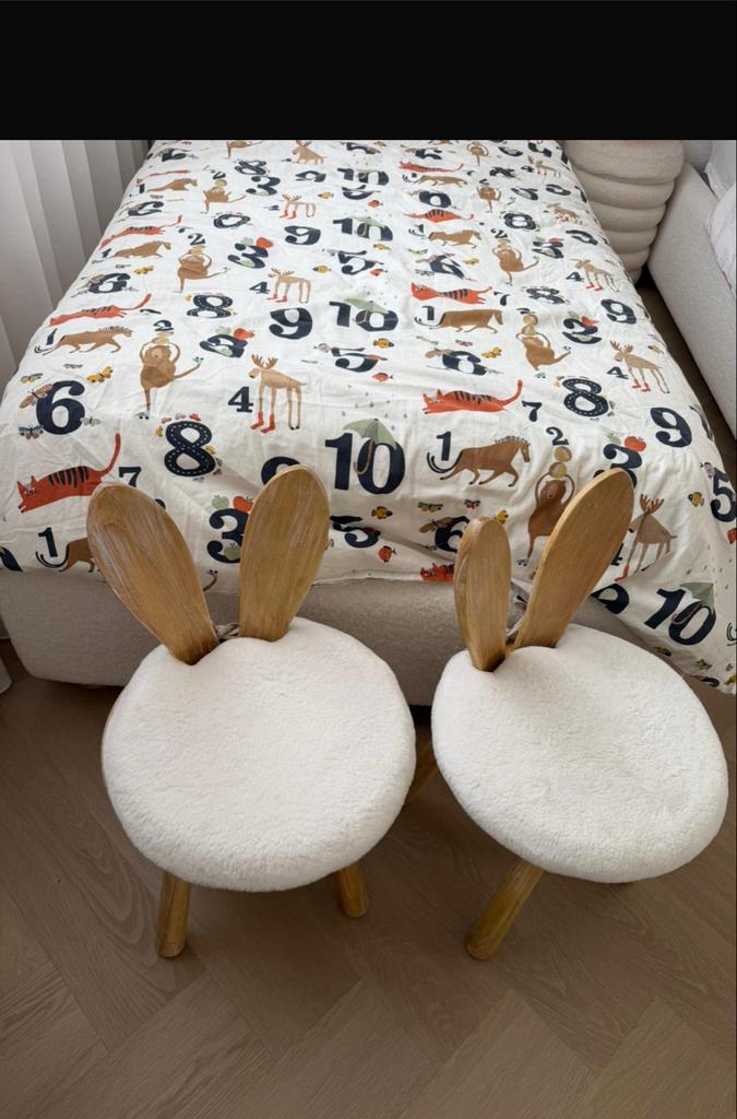2 Zara Home konijnenstoeltjes - zo goed als nieuw, Kinderen en Baby's, Ophalen of Verzenden, Zo goed als nieuw, Overige typen