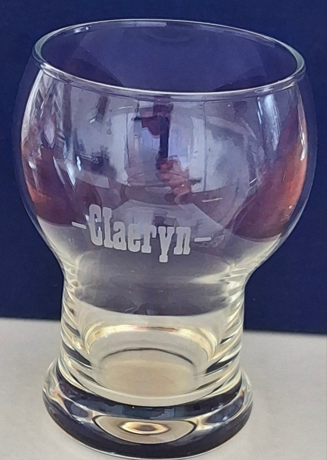 glaasje van Clareyn jenever (28), Verzamelen, Ophalen of Verzenden, Borrel- of Shotglas