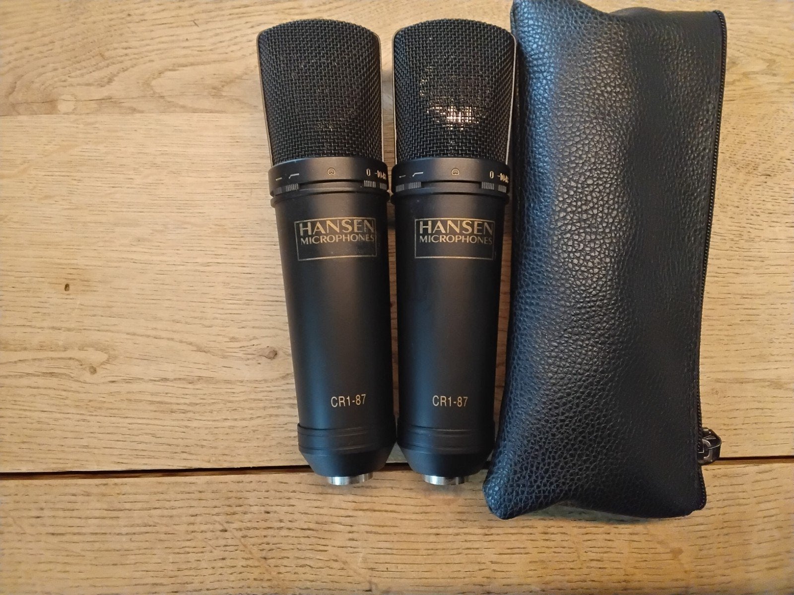 Hansen Microphones CR1-87 Studio Microfoons (Set van 2), Muziek en Instrumenten, Ophalen, Zo goed als nieuw, Studiomicrofoon