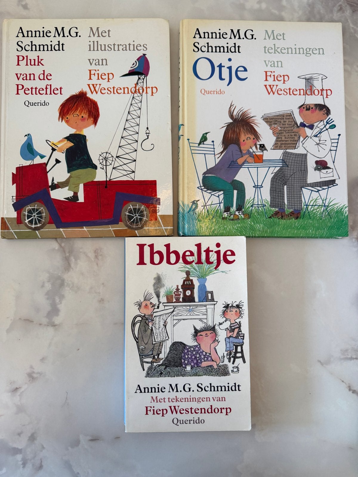 Annie M.G. Schmidt boeken: Pluk, Otje, Ibbeltje, Boeken, Ophalen of Verzenden, Gelezen, Fictie algemeen