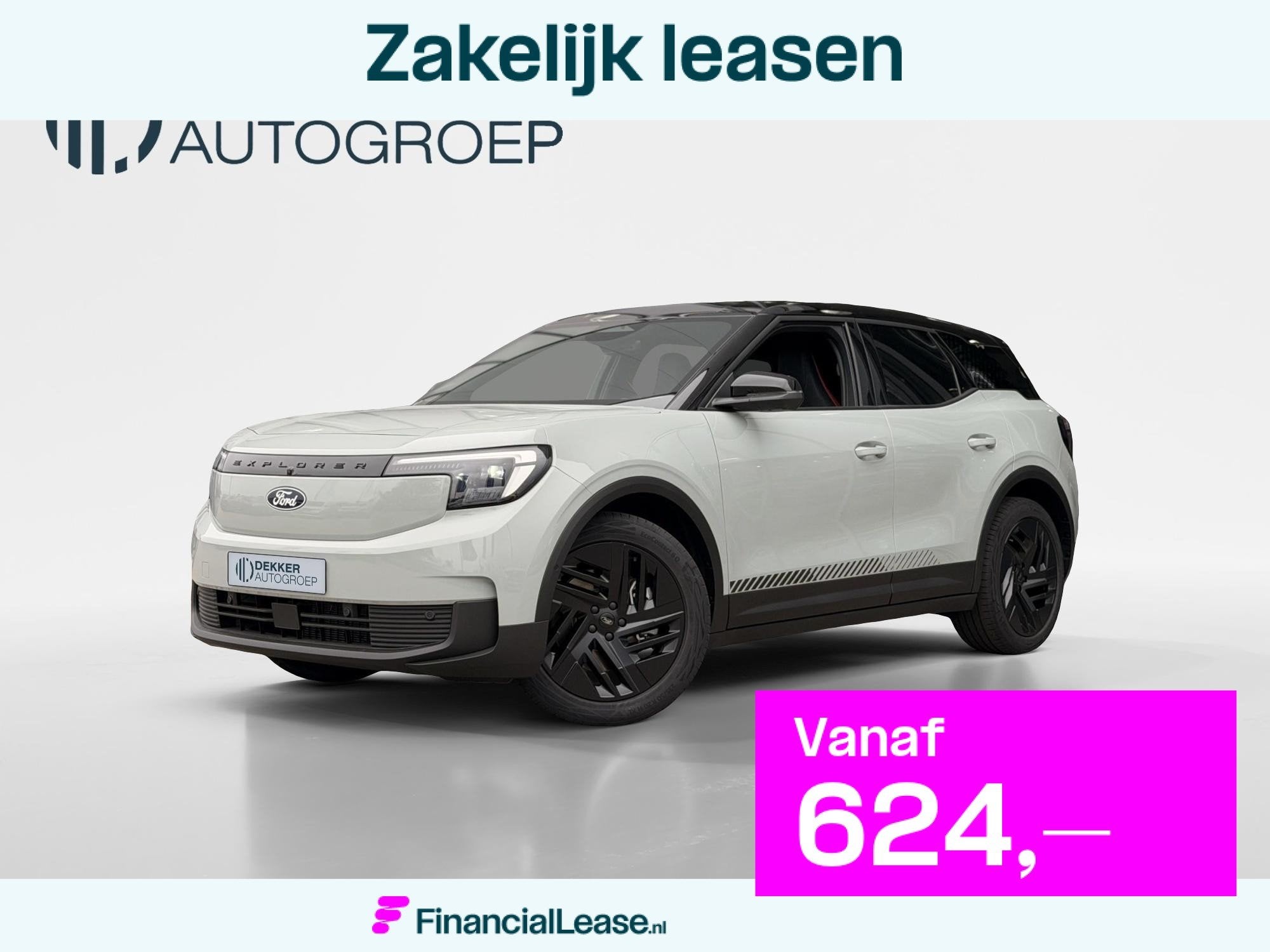 Ford Explorer Collection Extended Range RWD 79 kWh | Leverin, Automaat, Achterwielaandrijving, Nieuw, 1990 kg