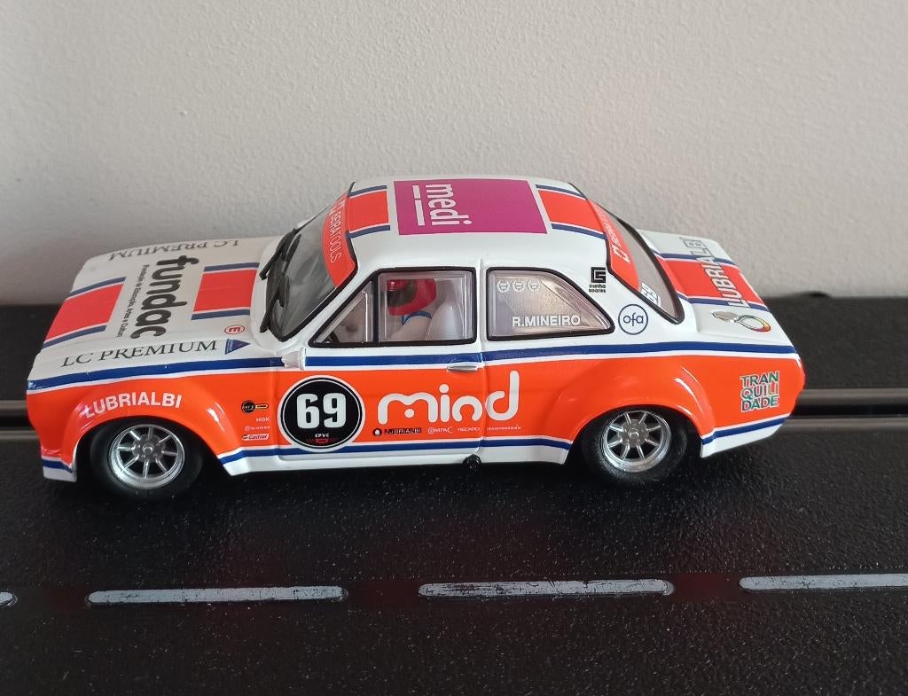 Revoslot Slotcar Ford Escort MKI  #69, Overige merken, Racebaan, Nieuw, Ophalen of Verzenden