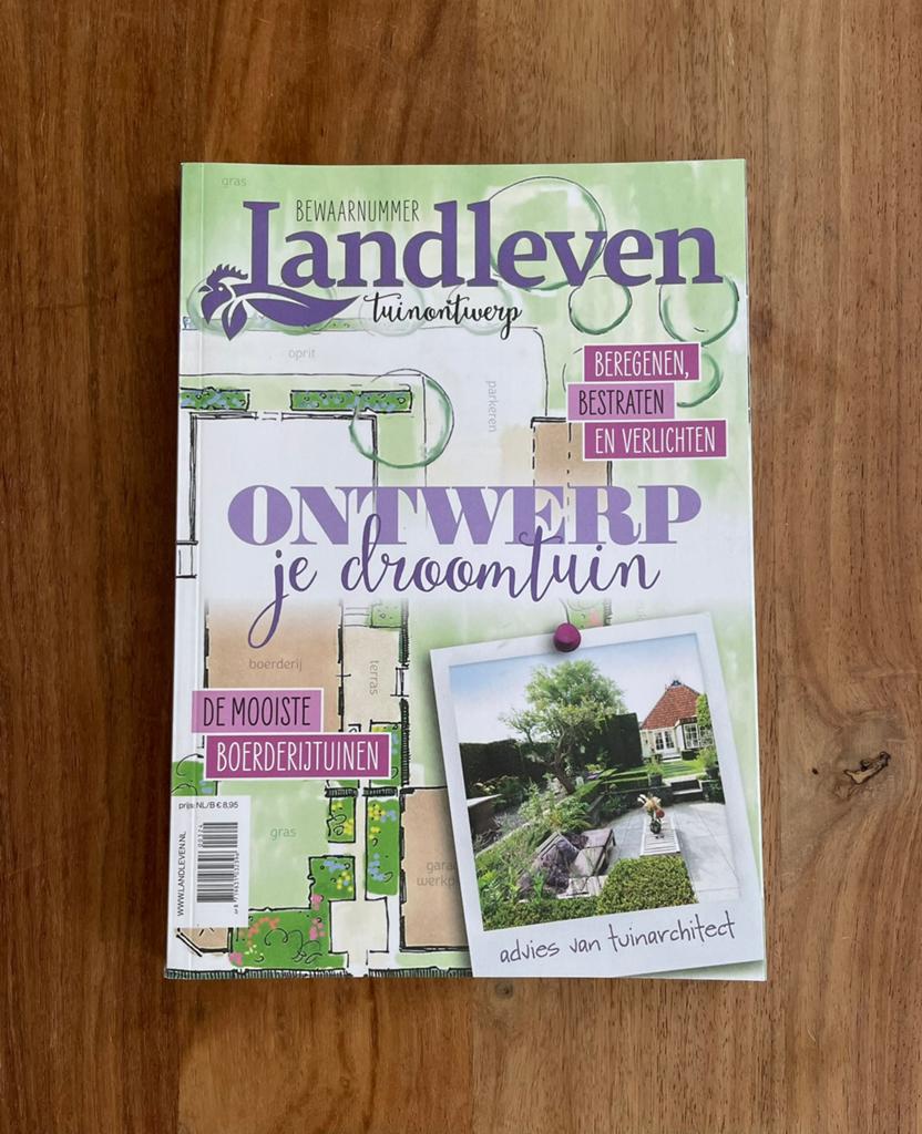 NIEUW Landleven Bewaarnummer: Ontwerp je droomtuin - Nieuw!, Ophalen of Verzenden, Nieuw, Overige typen