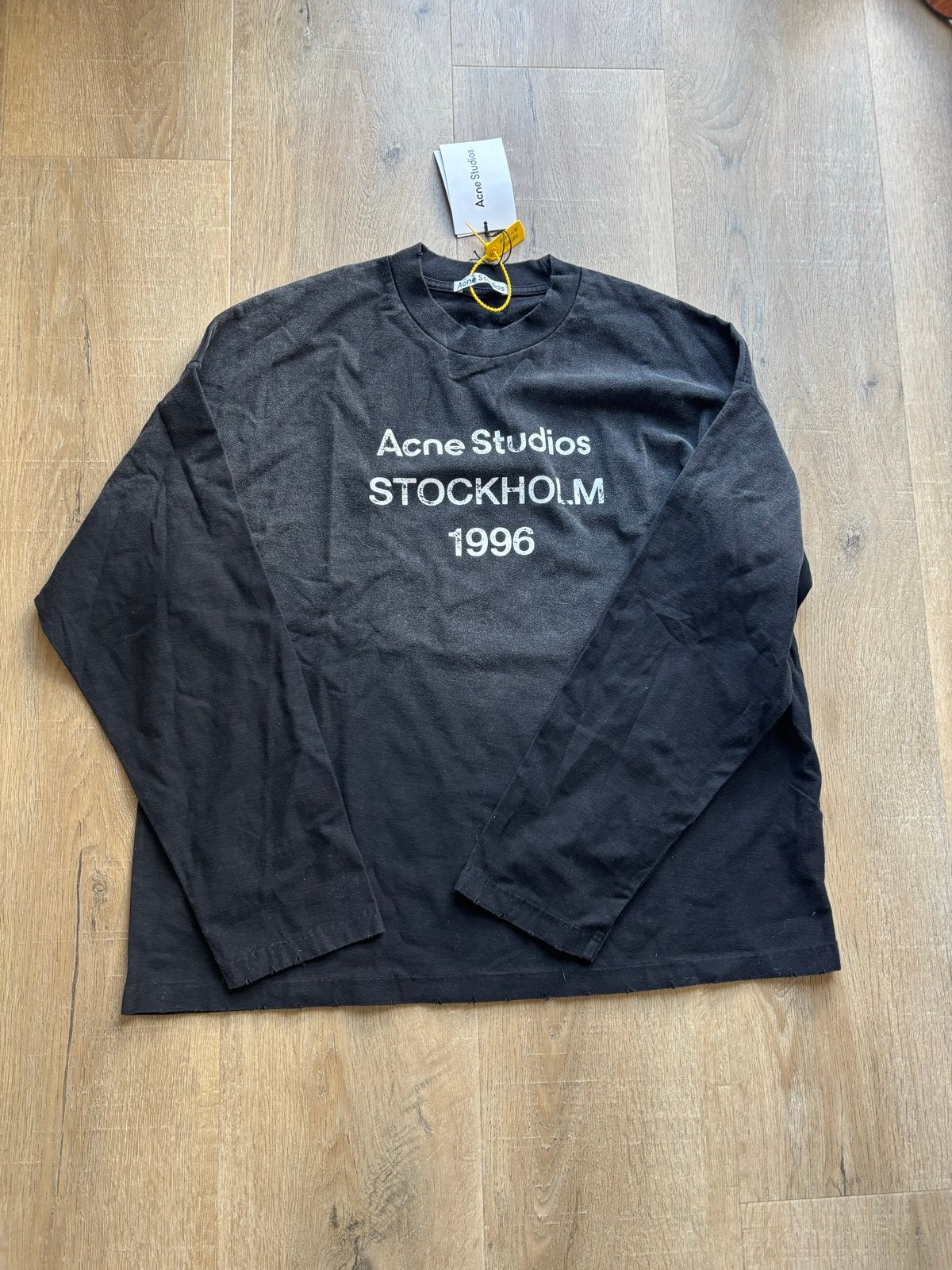 Acne Studios Longsleeve Zwart Maat L, Verzenden, Nieuw, Maat 52/54 (L), Zwart