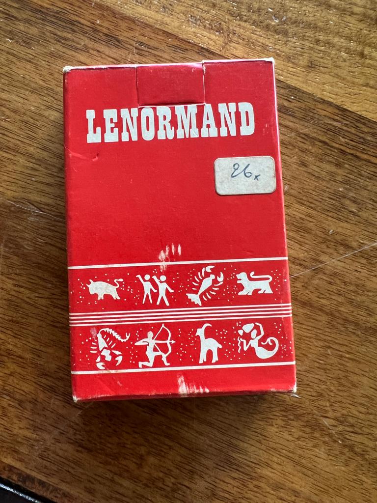 Tarotkaarten Mlle Lenormand, Ophalen of Verzenden, Gebruikt